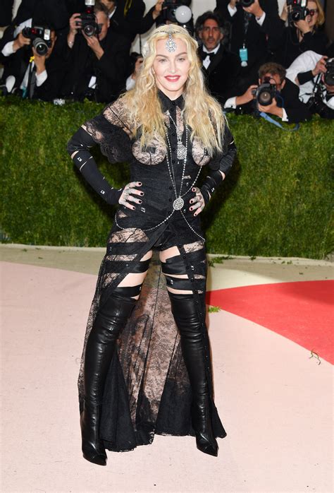 madonna met givenchy|Madonna Defends Revealing Met Ball Outfit .